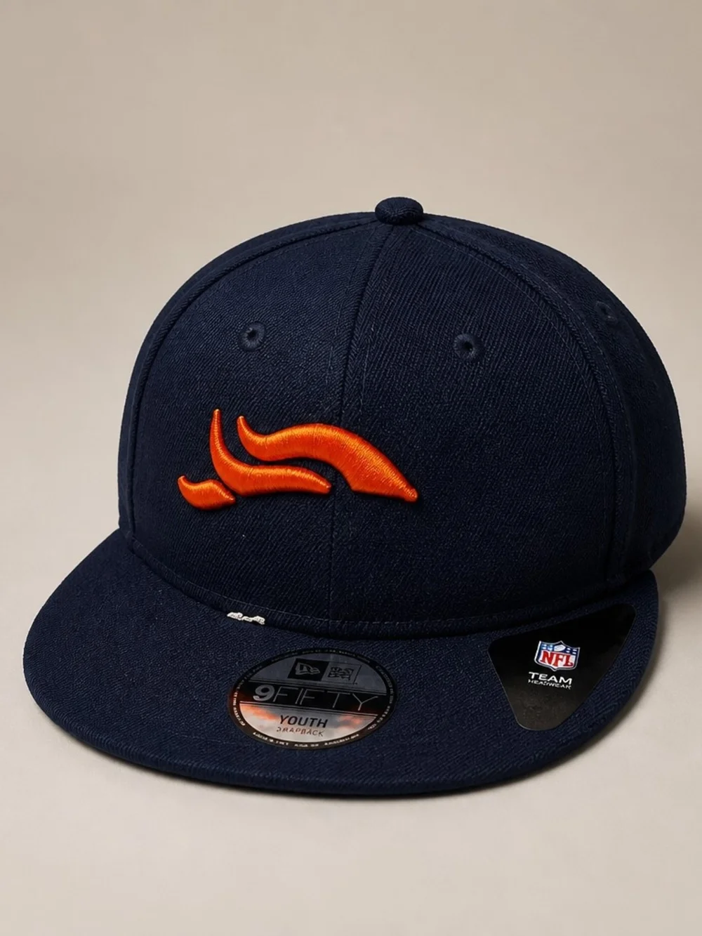 New Era Denver Broncos draft championship logo elements Hat cap snapback Youth